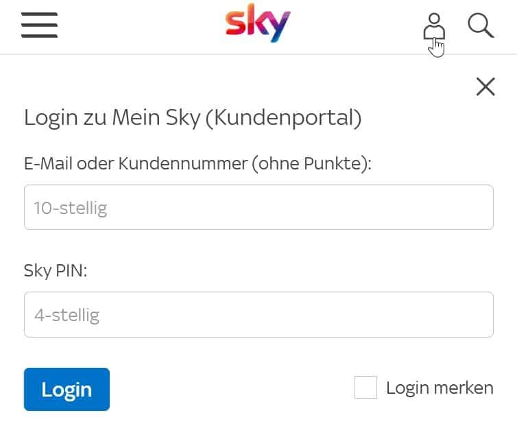 sky-login-mobil