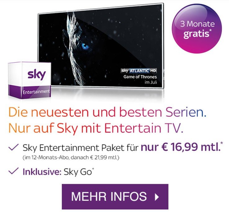 Sky über Internet Sky über Internet