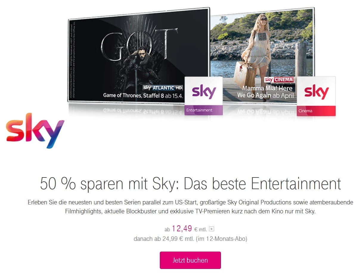 Telekom Magenta Sky Telekom Magenta Sky