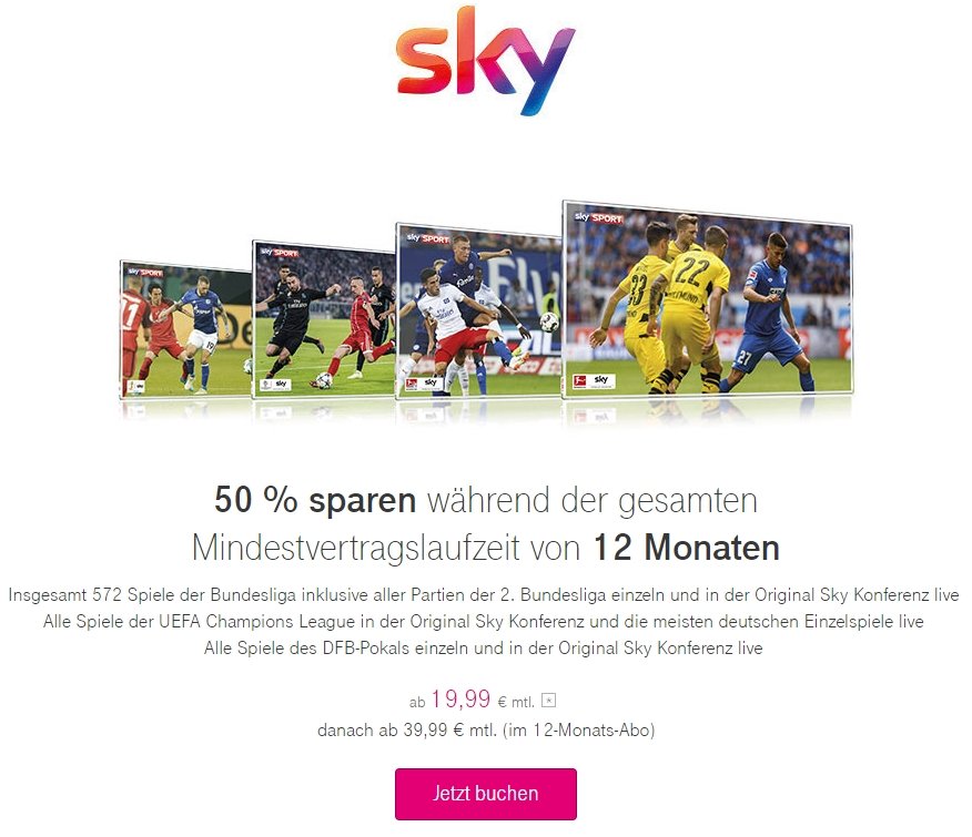 Telekom Sky Angebot Telekom Sky Angebot