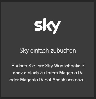Sky über MagentaTV - JETZT: Sky Pakete ab 12,49€ über MagentaTV