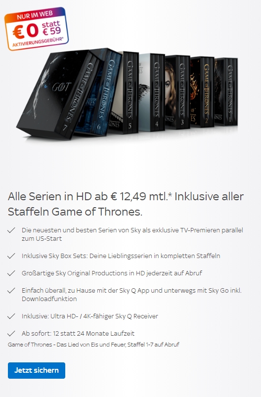 Sky Osterangebot 2020 Sky Osterangebot 2020