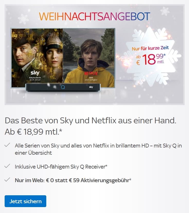 sky weihnachtsangebot 2019 sky weihnachtsangebot 2019