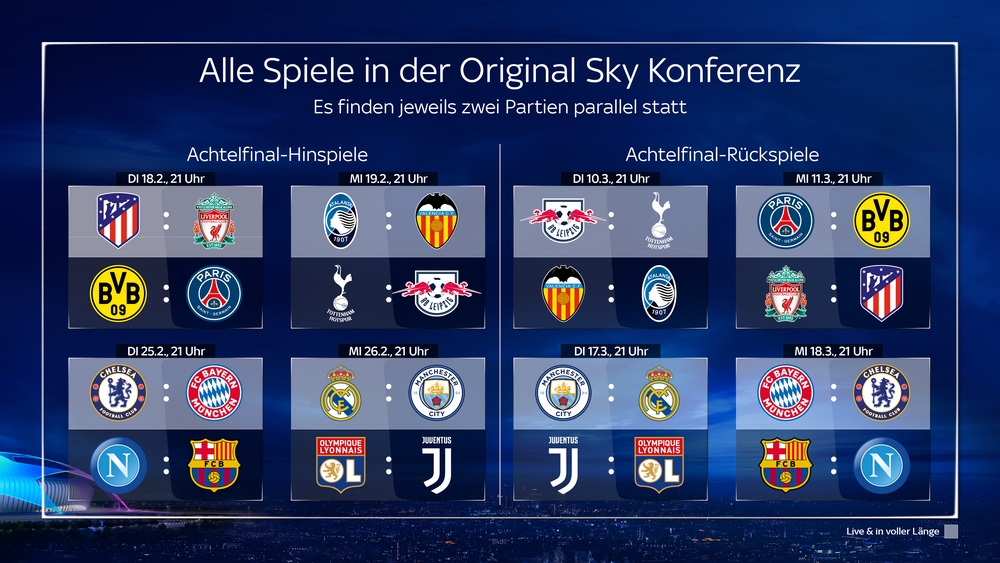 Sky Champions League Angebote 2019/20 - AKTUELL: ab 9,99€