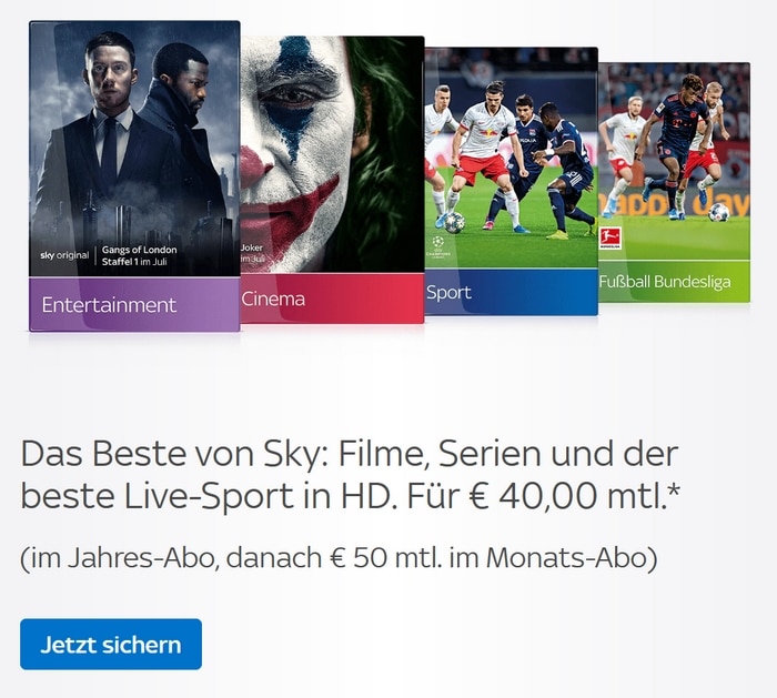 Angebote Sky Komplett Angebote Sky Komplett
