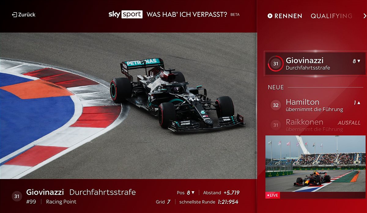 formel 1 sky on demand