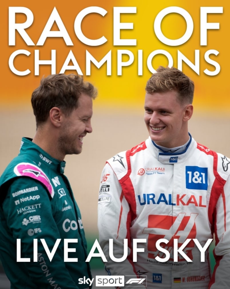 Race of Champions Live bei Sky Ticket am 5