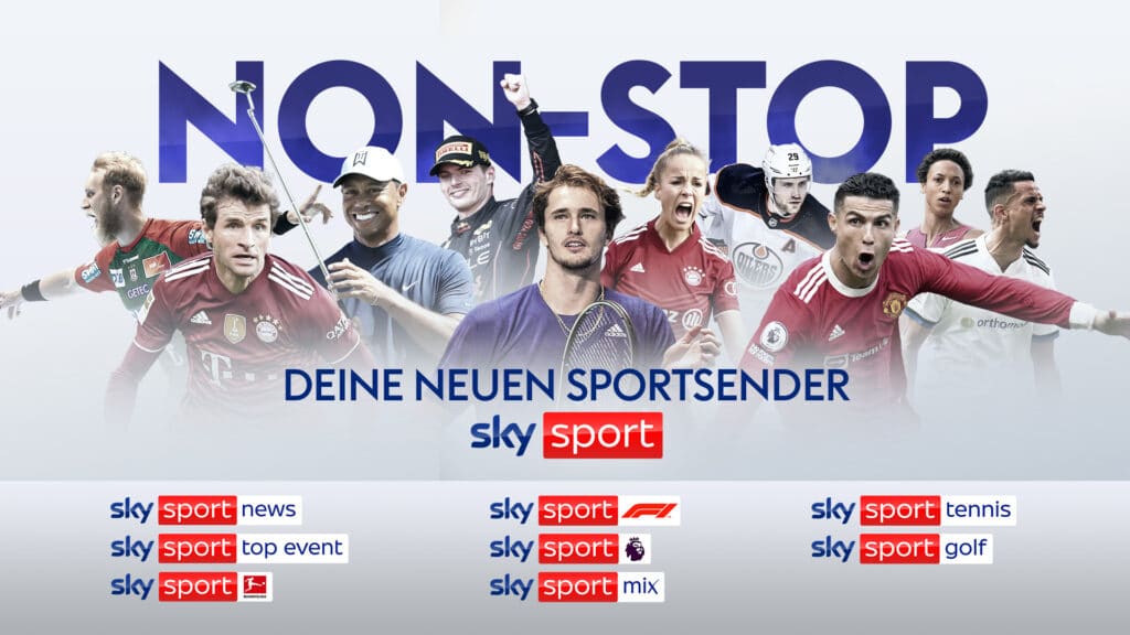 Neue Sky Sportsender