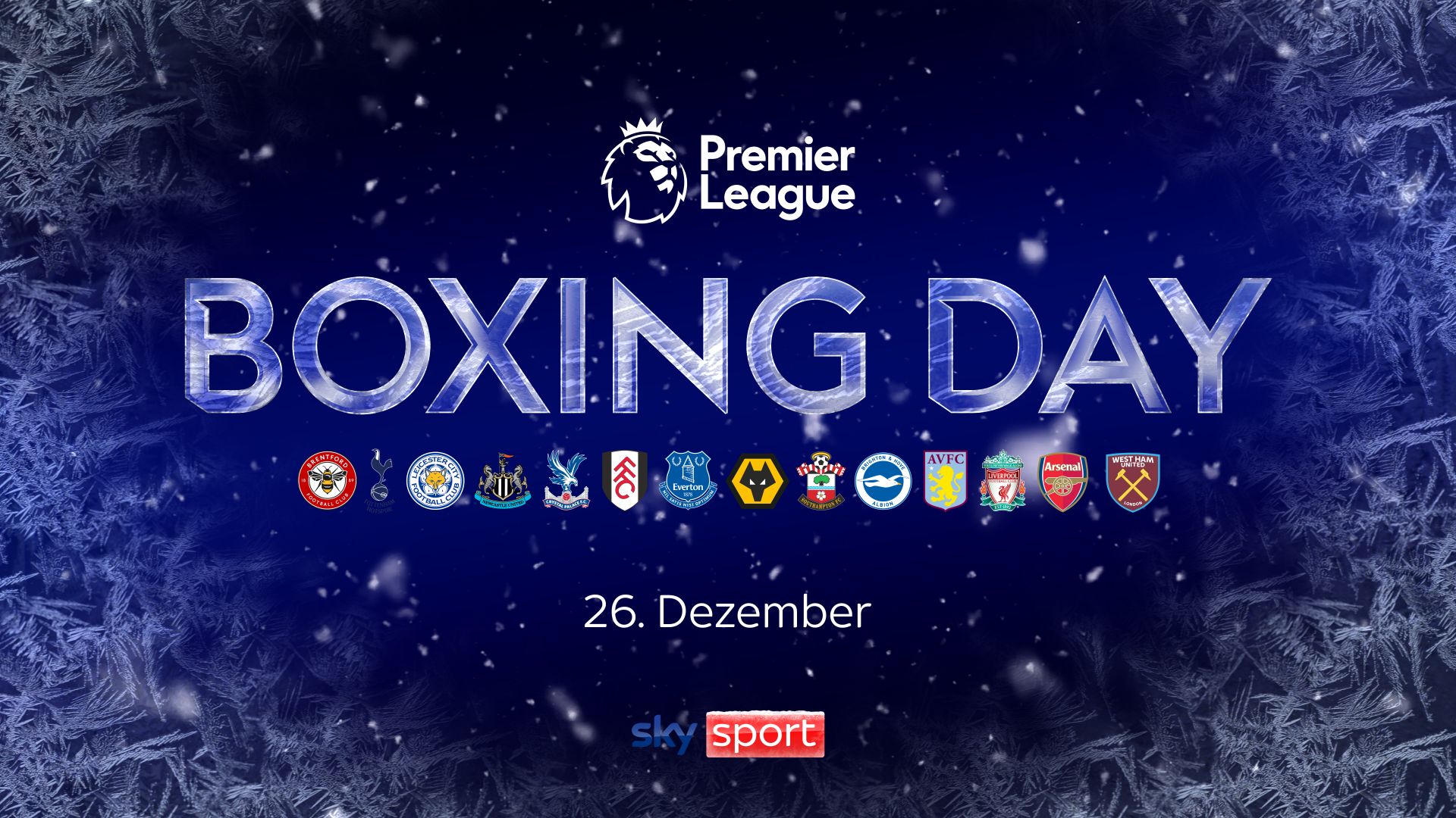 Boxing Day 2022 LIVE bei Sky