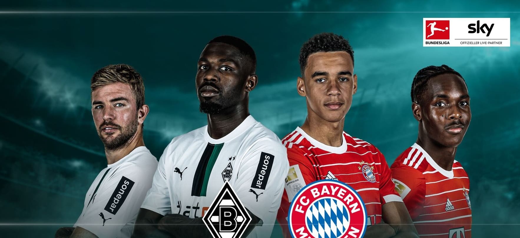 Gladbach - Bayern LIVE am 02.09.23 mit WOW