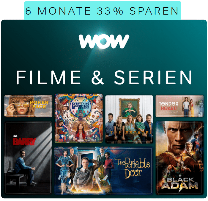 Serien Filme WOW Angebot Halb-Jahr