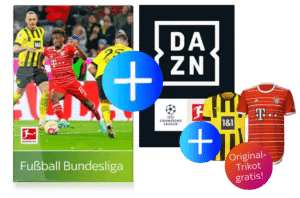 DAZN bei Sky 2023/24 - JETZT: Kombi-Angebot 43,99€ DAZN + Sky Bundesliga