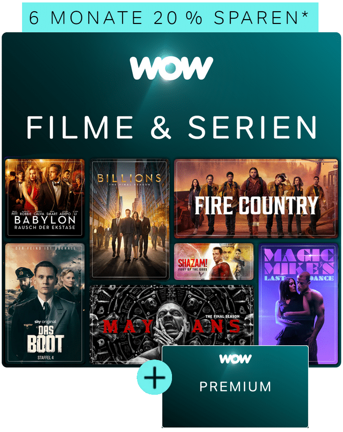 Serien Filme WOW Angebot Halb-Jahr