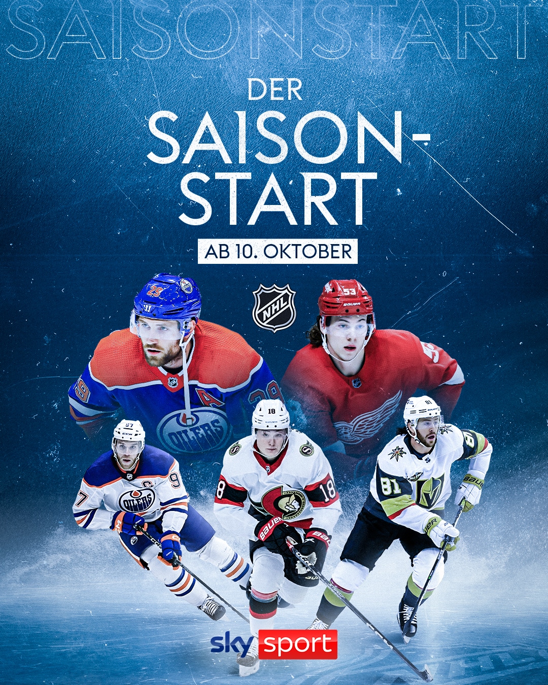 Sky Eishockey Angebote NHL 2023/24 Live ab 20€ bei Sky and WOW