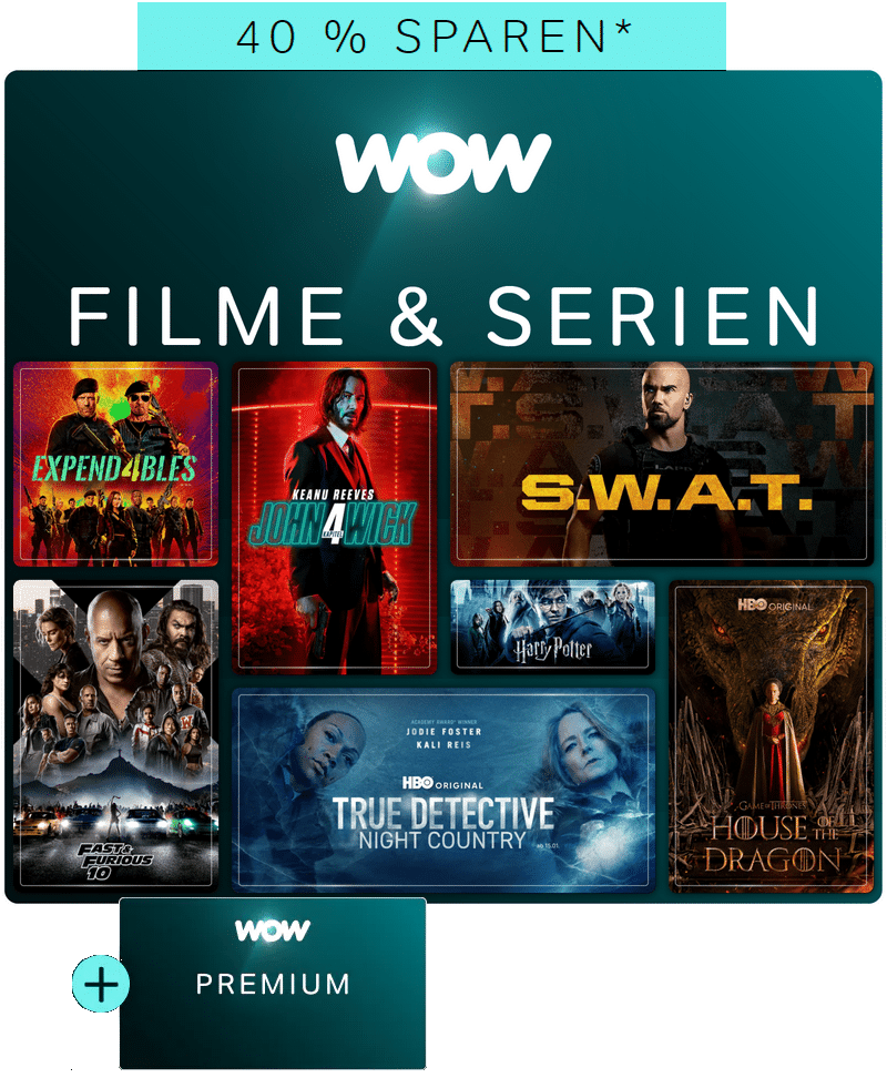 WOW Angebote ab 5,98€ | 60% sparen | Sport, Serien, Film | Februar 2024