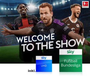 Sky Bundesliga Angebote 2024 – JETZT: 25€ für Sky Bundesliga in 4K