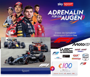 Sky Formel 1 Angebote 2025: F1 Saison ab 25€ mtl.