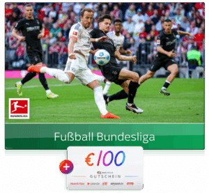 Sky Bundesliga Angebote: 30€ für Sky Bundesliga + 100€ Gutschein