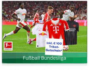 Sky Bundesliga Angebote: 24,99€ für Sky Bundesliga - 100€ Trikot-Gutschein