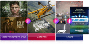 Sky Sport Angebote 2026: Sky Sport inkl. Cinema & Netflix ab 19,99€