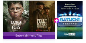 NETFLIX bei Sky ab 9,99โฌ - Kombi-Angebot: NETFLIX bei Sky inklusive!
