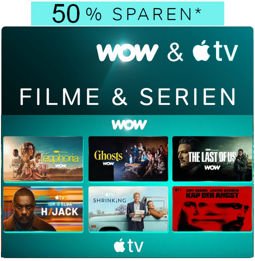 Serien Filme WOW Angebot AppleTV Jahr